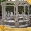 Western Marble Pavilion Statues